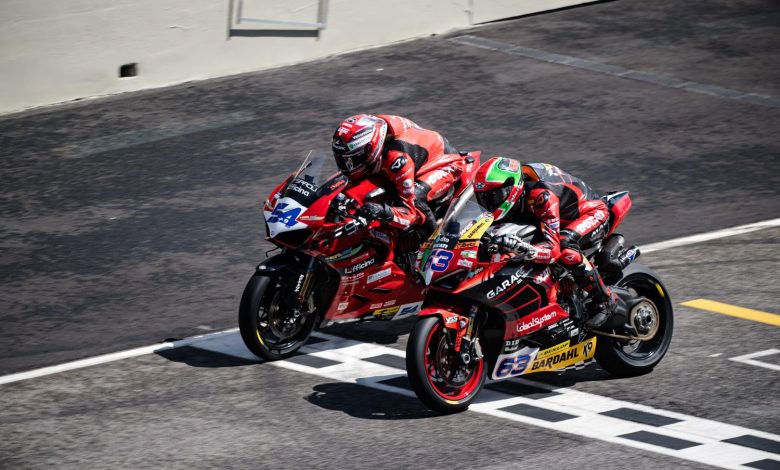 Dunlop CIV. Pirro (Superbike) e Stirpe (Supersport 600 NG) vincono al Mugello