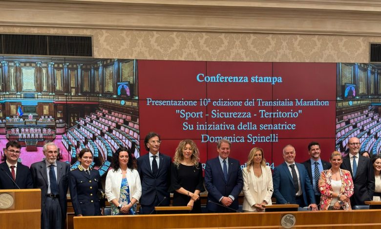 In Senato la Conferenza del 10° Transitalia Marathon