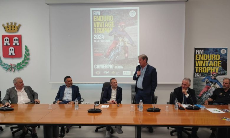 Presentato ufficialmente a Camerino il FIM Enduro Vintage Trophy 2024