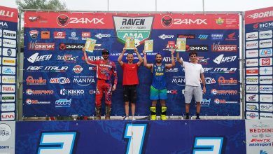 I campioni italiani Ama Motocross sono Di Biase, Mencaroni, Faso e Agosti