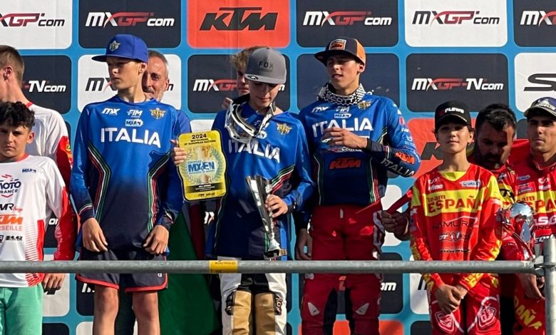 L’Italia conquista il Motocross delle Nazioni Europee