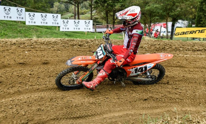 Bellei, Uccellini, Manfredotti ed Ivandic tabelle rosse nel Motocross Junior