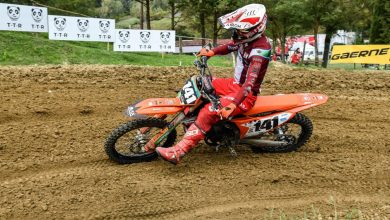 Bellei, Uccellini, Manfredotti ed Ivandic tabelle rosse nel Motocross Junior